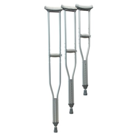 LUMEX Crutches Alum Tall Latex Free PK 3611LF-8